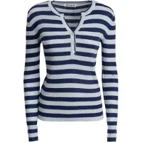 Influencer T-shirt marinblå / ljusblå