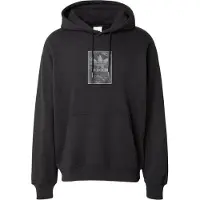 Adidas Originals Sweatshirt 'CAMO HD TONGUE' greige / mörkgrå / svart