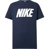 Nike T-shirt 'Club' marinblå / vit