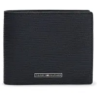 Tommy Hilfiger TH Business Leather Bifold Card And Coin Wallet