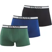 s.Oliver Boxershorts blå / grön / svart / vit