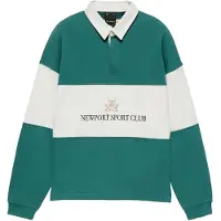 Pull&Bear T-shirt smaragd / vit