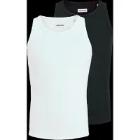 Jack & Jones T-shirt svart / vit