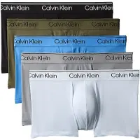 Calvin Klein 5 Pack Low Rise Trunks Flex Microfibre Stretch