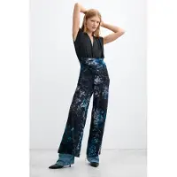 Desigual Jumpsuit blå / nattblå / mörklila / vit