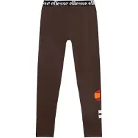 Ellesse Leggings 'Fabi 2' mörkbrun / orange / blodröd / vit