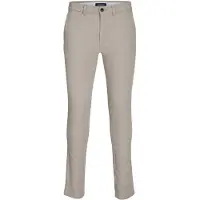 Jack & Jones Jack And Jones Dave Slim Chinos för herrar (Porslin)