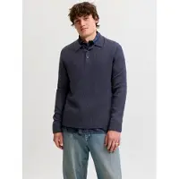 Jack & Jones Tröja 'JJPANNEL' marinblå