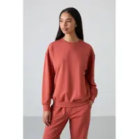 Tommy Life Överdimensionerad sweatshirt och byxor med elastiskt midjeband set