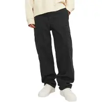 Jack & Jones Jack And Jones Lösa cargobyxor för män (Svart)