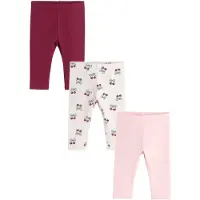 Cool Club Leggings rosa / röd / vit