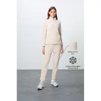 Tommy Life Dams långärmad zip-up träningsdräkt set