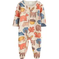 Next Pyjamas kräm / safir / brun / hummer
