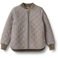 Wheat Termojacka - Loui - Brown Stripe - - 6 år (116) - Termokläder