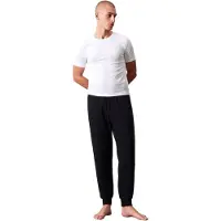 Lyle & Scott Pyjamas lång 'Ward' svart / vit