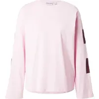 Pieces T-shirt 'PCRIA FANY' rosé / karminröd