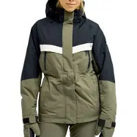 Roxy - Skidjackor dam - 15K Glacial Grace Jacket Beetle för Unisex - Storlek S - Khaki