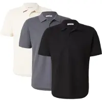 Jack & Jones T-shirt 'JJEAUSTIN' chamois / mörkgrå / svart