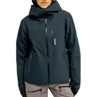 Roxy - Skidjackor dam - 20K Ridgemount Jacket True Black för Unisex - Storlek M - Svart