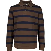 Lindbergh Sweatshirt marinblå / brun