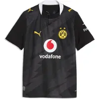 Puma Fotbollströja - Borussia Dortmund Bortamatch 26/27 - Svart/ - - 12 år (152) - Fotbollströja