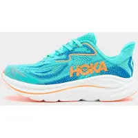 Hoka One One Y Clifton 10 Big Kids Night Glow Blue/Electric Aqu