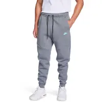 Nike Sweatpants Tech Fleece - Grå/Blå, storlek Large