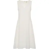 Calvin Klein Broderie Anglaise V Neck Dress