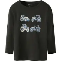 Name it T-shirt 'NMMVICTOR' safir / mörkgrön / vit