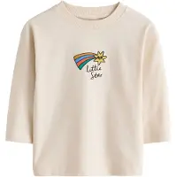 Next T-shirt kräm / gul / orange / svart