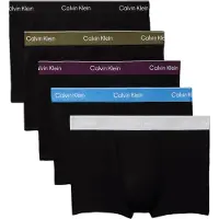 Calvin Klein 5 Pack Relaxed Trunks Icon Cotton Stretch