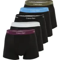 Calvin Klein 5 Pack Relaxed Trunks Icon Cotton Stretch