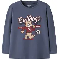 Name it Tröja - NmmVux - Vintage Indigo/Bulldogs - - 5 år (110) - Tröja