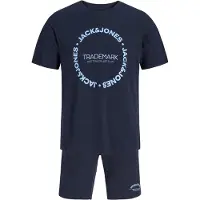 Jack & Jones Träningsoverall 'JJBENSON' marinblå / ljusblå