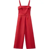 Mango Jumpsuit röd