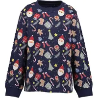 Blue Seven Pyjamas beige / mörkblå / ljusgrön / röd / vit