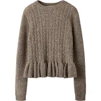 Name it Tröja 'NKFLINDA' gyttjefärgad