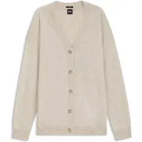 BOSS Relaxed-fit cardigan in cashmere