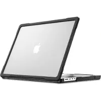 Tech-Protect Velar-fodral för MacBook Pro 16" 2021 / 2023 / 2025 / 2026 – Transparent svart