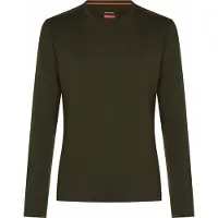 Icebreaker - Underställ - M Merino 260 Oasis LS Crewe Dk Loden för UnisexUll - Storlek M - Grön