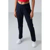Tommy Life Kvinnors Raka Fleecebyxor