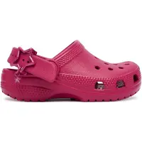 Crocs Träskor för barn Classic Star Buckle Clog T flickor - Rosa - 25 / 26