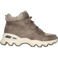 SKECHERS Biglug-promenadskor för kvinnor/damer (Taupe)