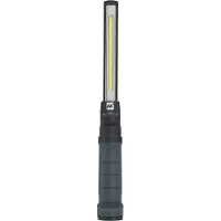 Elwis lighting Elwis PRO Slim 600 handlampa, laddningsbar 600/300 lumen, toppficklampa 100 lm, flex, magnet, USB-C