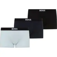 BOSS Boxershorts Trunk 3P ONE man - Blå - EU L