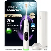 Philips DiamondClean 8000 HX8311/11 Laddningsbar tandborste, Vuxen, Ultraljudstandborste, Känslig, Gum omsorg, Djuprengöring, Tandblekning, 62000 r...