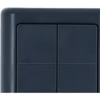 Shelly BLU Wall Switch 4 ZB DK - Charcoal Gray