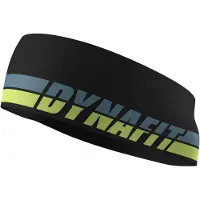 Dynafit - Mössor - Graphic Performance Headband Black Out Stripes för Unisex - Svart