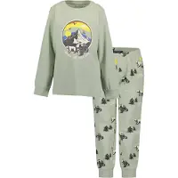 Blue Seven Pyjamas blå / gul / pastellgrön / svart