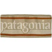 Patagonia - Mössor - Powder Town Headband Hut Tripper Logo Weathered Stone för UnisexUll - Grå